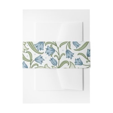 William Morris - Art Nouveau Blue Bellflowers