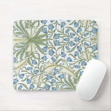William Morris - Art Nouveau Blue Bellflowers
