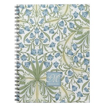 William Morris, Art Nouveau Blue Bellfowe Monogram