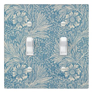 William Morris - Art Nouveau Blue Marigold Light Switch Cover