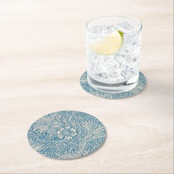 William Morris - Art Nouveau Blue Marigold