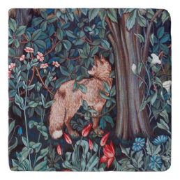 William Morris, Art Nouveau, Fox in The Forest Trivet