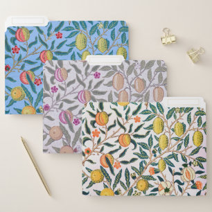 William Morris, Art Nouveau Fruit tree File Folder