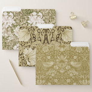 William Morris, Art Nouveau, Gold File Folder