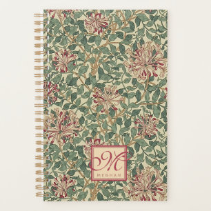 William Morris - Art Nouveau Honeysuckle & Leaves Planner
