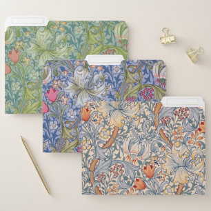 William Morris, Art Nouveau Lily File Folder