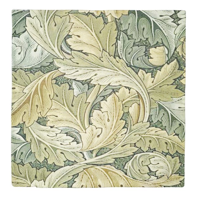 William Morris,art nouveau, original,Agathus,wallp Duvet Cover (Front)