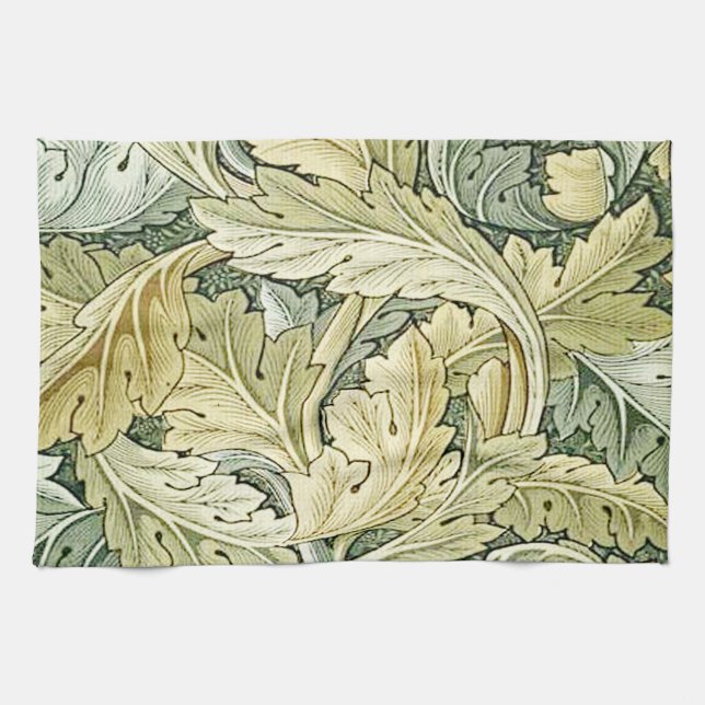 William Morris,art nouveau, original,Agathus,wallp Kitchen Towel (Horizontal)