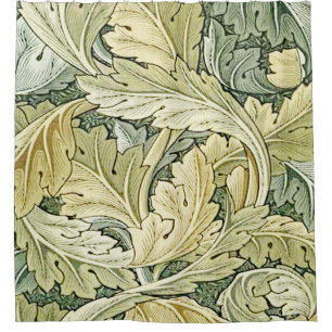 William Morris,art nouveau, original,Agathus,wallp Shower Curtain