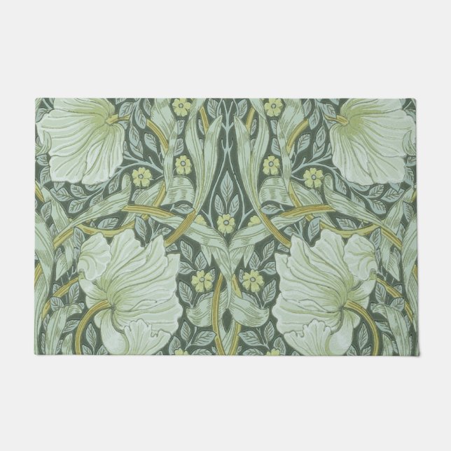 William Morris, Art nouveau pattern, beautiful art Doormat (Front)