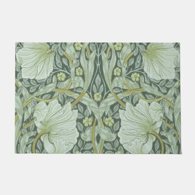 William Morris, Art nouveau pattern, beautiful art Doormat Zazzle