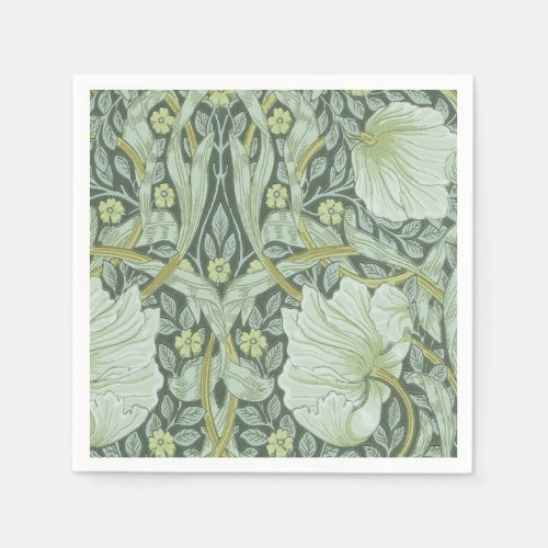 William Morris Art nouveau pattern beautiful art Napkins