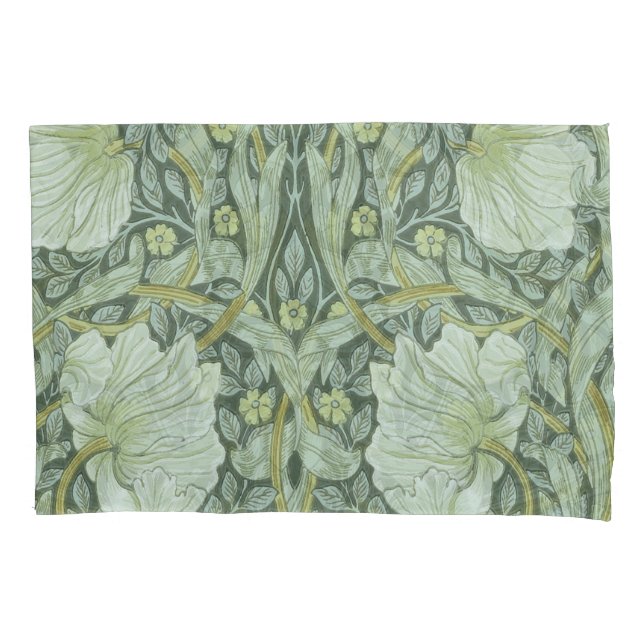 William Morris, Art nouveau pattern, beautiful art Pillow Case (Front)