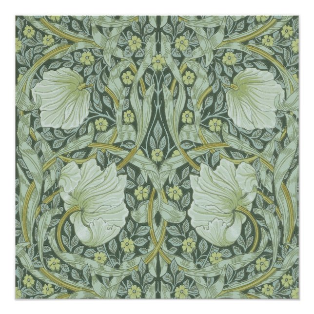 William Morris, Art nouveau pattern, beautiful art Poster (Front)