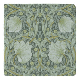 William Morris, Art nouveau pattern, beautiful art Trivet