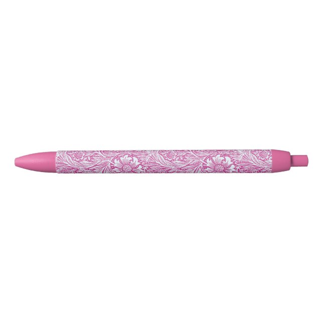 William Morris - Art Nouveau Pink Marigold  Pen (Front)