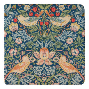 William Morris, Art Nouveau, Strawberry Thief Trivet