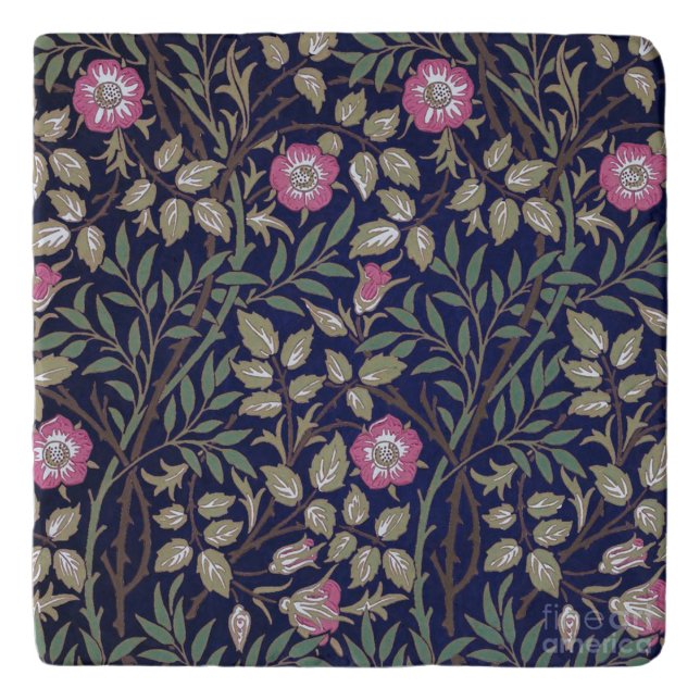 William Morris, Art Nouveau, Sweet Briar Trivet (Front)