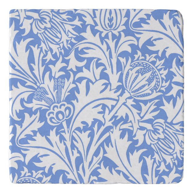 William Morris, Art Nouveau, Thistle Trivet (Front)