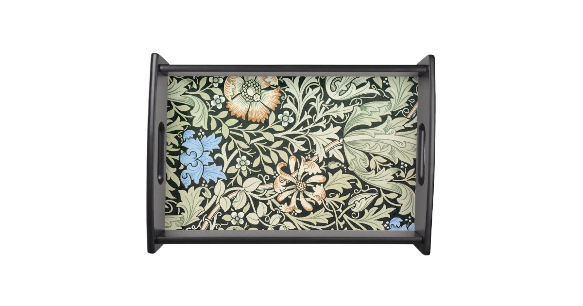 William Morris Art Serving Tray | Zazzle.com