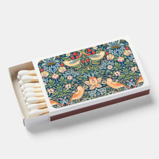 William Morris art strawberry thief print matches