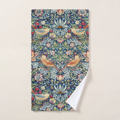 William Morris Art Strawberry Thief Towel