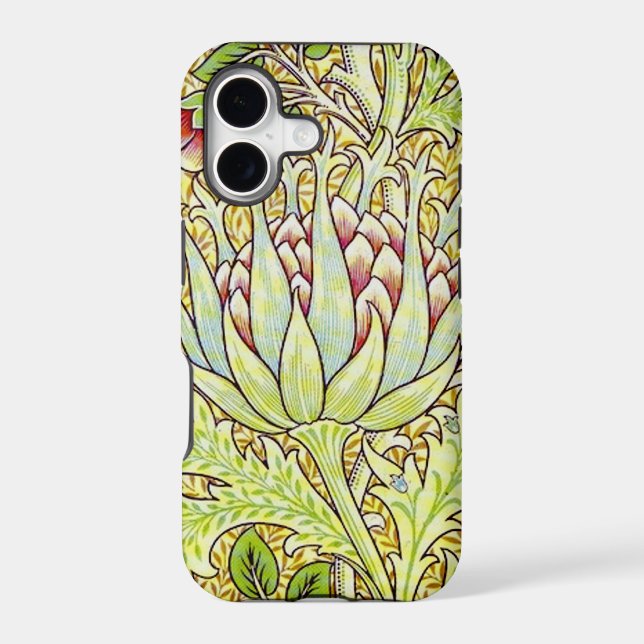 William Morris Artichoke Iphone Case (Back)