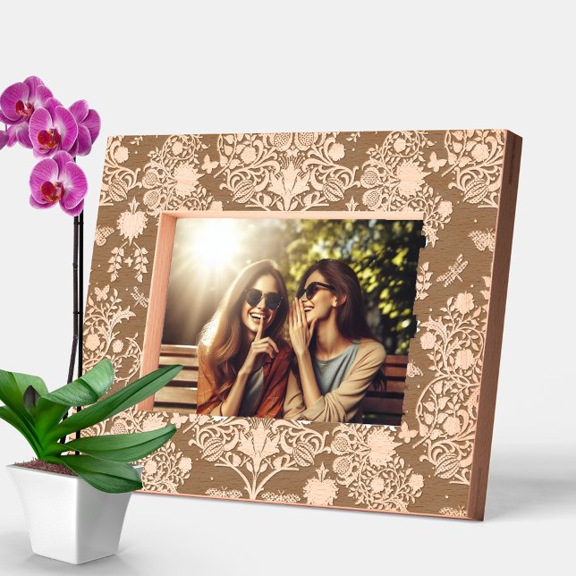 William Morris Arts and Crafts Pattern Engraved Frames (Creator Uploaded)