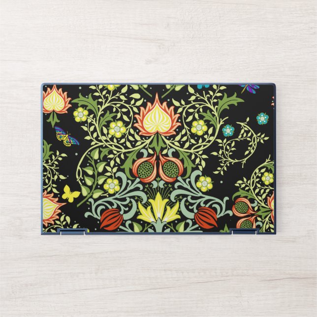 William Morris Arts And Crafts Pattern HP Laptop Skin (Front)