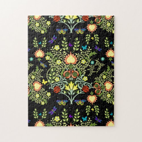 William Morris Arts And Crafts Pattern Jigsaw Puzzle