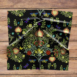 William Morris Arts And Crafts Pattern Scarf<br><div class="desc">Adapted from William Morris vintage wallpaper,  1917, called "Persian", courtesy of Brooklyn Museum. I deepened the colors and added the butterflies,  dragonflies and some curlicues.</div>