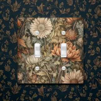 William Morris Autumn Floral Light Switch Cover