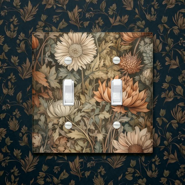 William Morris Autumn Floral Light Switch Cover (Creator Uploaded)
