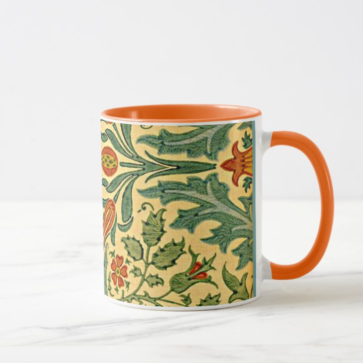 William Morris - Autumn Flower pattern Mug | Zazzle