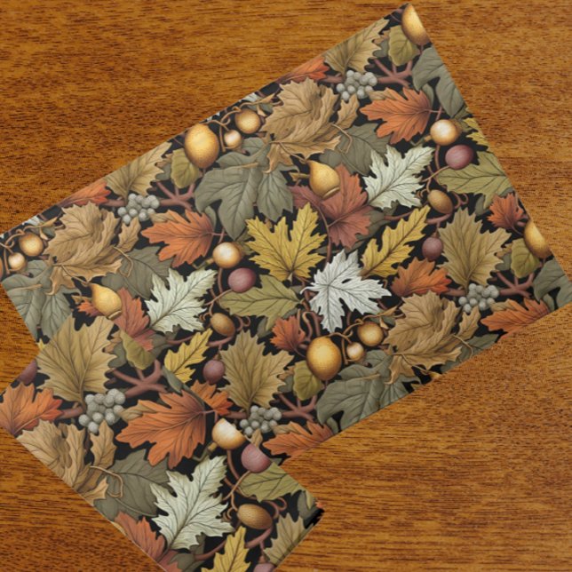 William Morris Autumn Leaves Autumn Thanksgiving  Cloth Placemat (Lovely William Morris pattern for your table)