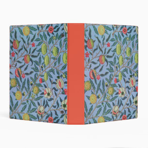 WILLIAM MORRIS AVERY BINDER WITH "POMEGRANATE"