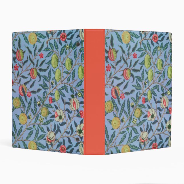 WILLIAM MORRIS AVERY BINDER WITH "POMEGRANATE" (Background)