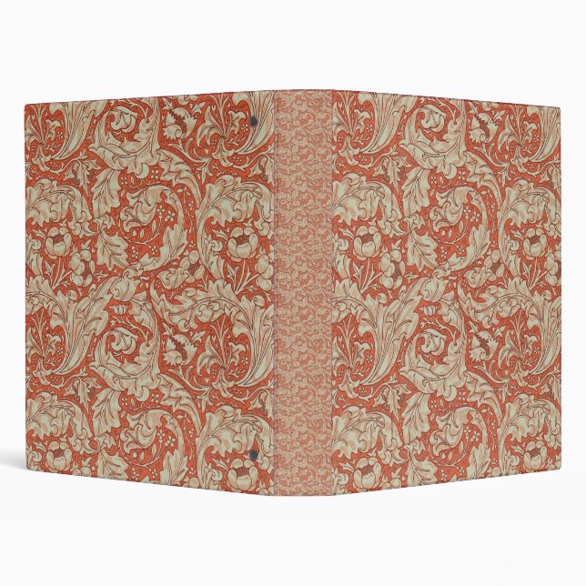 William Morris "Bachelors Button" 1. 3 Ring Binder (Background)