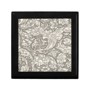 William Morris Bachelor's Button antique damask Gift Box