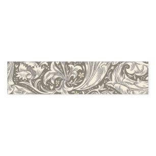 William Morris Bachelor's Button antique damask Napkin Bands