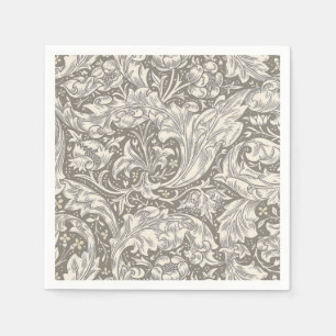 William Morris Bachelor's Button antique damask Napkins