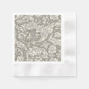 William Morris Bachelor's Button antique damask Napkins