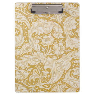 William Morris Bachelor's Button Flower Classic Clipboard