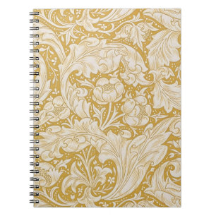 William Morris Bachelor's Button Flower Classic Notebook
