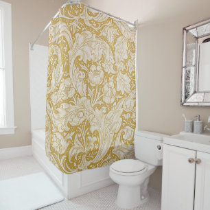 William Morris Bachelor's Button Flower Classic Shower Curtain