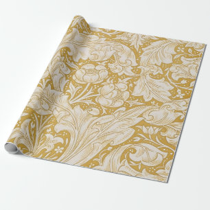 William Morris Bachelor's Button Flower Classic Wrapping Paper