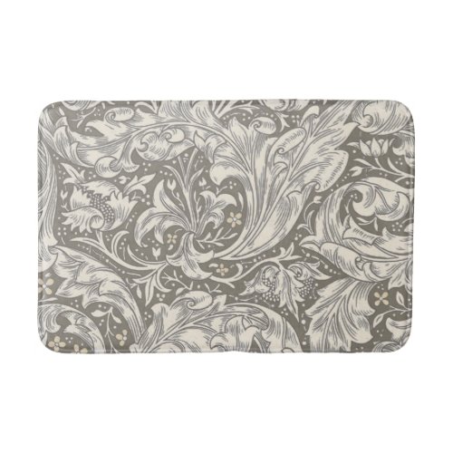 William Morris Bachelors Button Flower Floral Bot Bath Mat