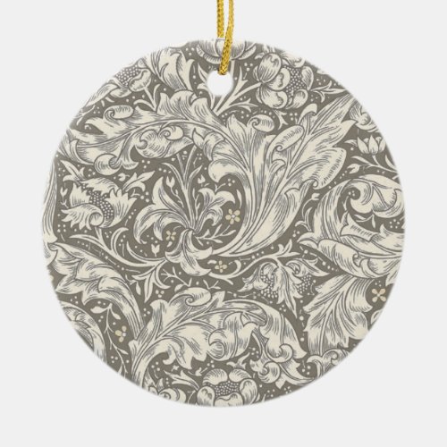 William Morris Bachelors Button Flower Floral Bot Ceramic Ornament