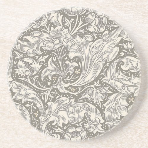 William Morris Bachelors Button Flower Floral Bot Coaster