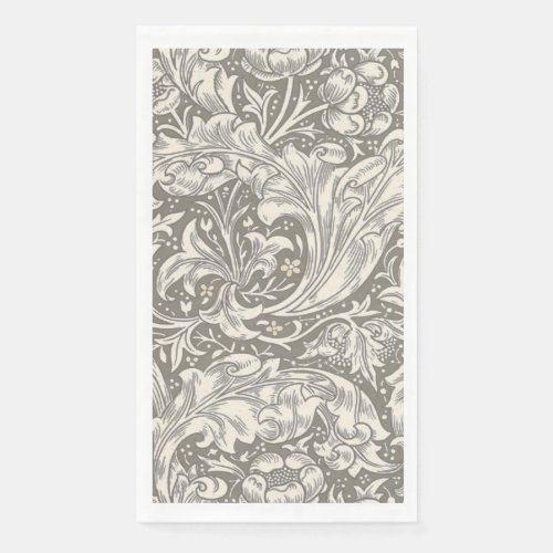William Morris Bachelors Button Flower Floral Bot Paper Guest Towels
